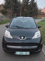 Peugeot 107- 119000km- 1e eigenaar- klaar om in te schrijven, Voorwielaandrijving, 139 g/km, Leder en Stof, Zwart