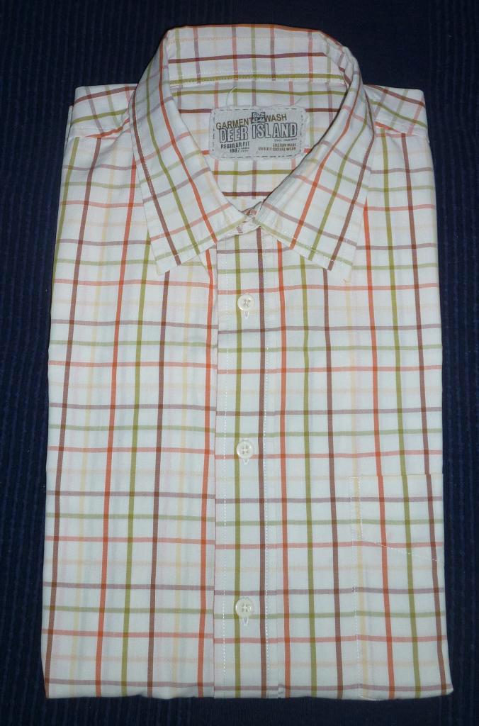 2. Chemise manches courtes pour homme Taille 43/44 (XL), Kleding | Heren, Overhemden, Gedragen, Wit, Ophalen