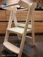 Keukentrapje met kinderbeveiliging, Ophalen, Gebruikt, Hout