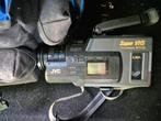 Vintage jvc super vhs camcorder met tas en accessoires, Ophalen of Verzenden