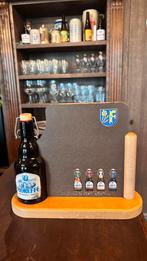 Reclamebord met fles Floreffe, Verzamelen, Merken en Reclamevoorwerpen, Ophalen of Verzenden, Gebruikt, Reclamebord