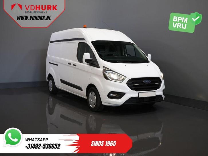 Ford Transit Custom 2.0 TDCI 130 pk L2H2 Trend MHEV BPM VRIJ, Auto's, Bestelwagens en Lichte vracht, Bedrijf, ABS, Airconditioning