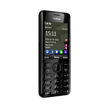 MOET NU WEG!!! NOKIA 206 ASHA MOBIEL BLACK VERSION + DOOS disponible aux enchères