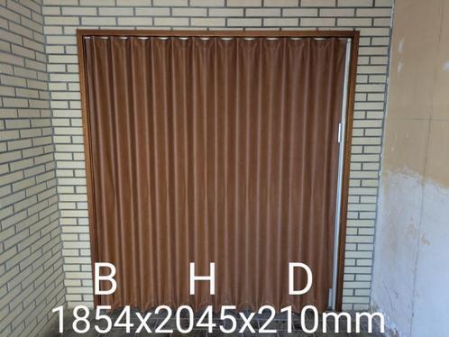 Vouwdeur harmonica, Doe-het-zelf en Bouw, Raamkozijnen en Schuifdeuren, Gebruikt, Schuifpui, Overige materialen, 150 tot 225 cm