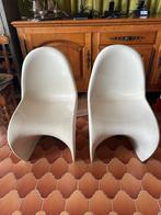 Set van twee Verner Panton-stijl S-stoelen
