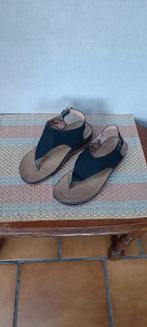 Sandales - Pointure 38, Ophalen, Zwart, Sandalen of Muiltjes, Zo goed als nieuw