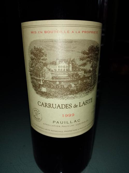 Carruades de Lafite 1999, Verzamelen, Wijnen, Nieuw, Rode wijn, Frankrijk, Vol, Ophalen of Verzenden
