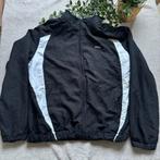 Fila Vintage Unisex Windbreaker Jas Zwart en Wit Size: L, Zwart, Maat 42/44 (L), Ophalen of Verzenden, Zo goed als nieuw