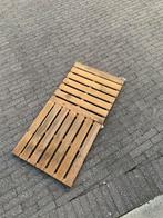 Carrelage de terrasse en bois 50x50x2,5 cm, Bois, Enlèvement, Utilisé