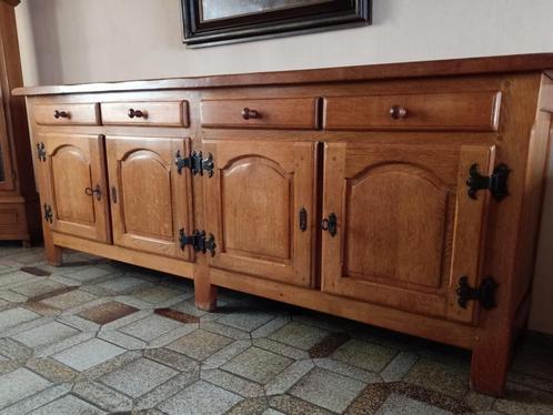 Massief eiken (licht) eetplaats, Huis en Inrichting, Kasten | Dressoirs, Gebruikt, Ophalen