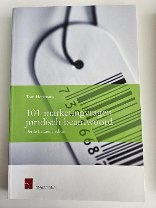 101 marketingvragen juridisch beantwoord, Boeken, Economie, Management en Marketing, Nieuw, Economie en Marketing, Ophalen