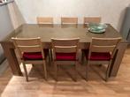 Tafel met 6 stoelen, Huis en Inrichting, Complete eetkamers, Ophalen, Zo goed als nieuw