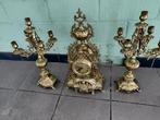 2 chandeliers avec horloge assortie, Antiquités & Art, Enlèvement