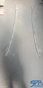 GOLF 7 VARIANT Dakrail set chroom CHROME DAKRAILS DAKDRAGERS, Gebruikt, Volkswagen, Ophalen of Verzenden