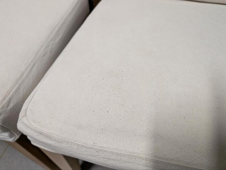 6 chaises blanches ikea henriksdal, Huis en Inrichting, Stoelen, Ophalen