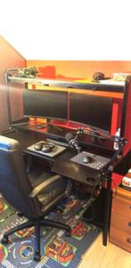 setup gamer ( bureau + PC + micro ), 16 GB, SSD, Enlèvement, Utilisé