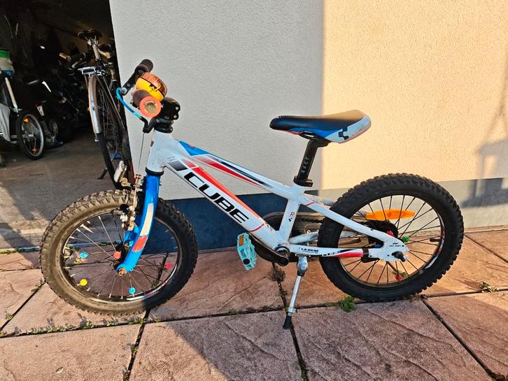 Cube kinderfiets 16 inch., Fietsen en Brommers, Fietsen | Kinderfietsjes, Gebruikt, 16 tot 20 inch, Ophalen