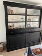 Buffetkast model 204 de  buiten kant is zwart binnenkant wit, Huis en Inrichting, Kasten | Buffetkasten, Met deur(en), 200 cm of meer