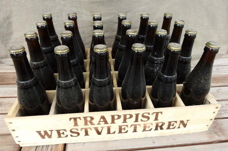 Trappist Westvleteren 12 — Vintage krat 24 flessen (2010-11), Verzamelen, Biermerken, Zo goed als nieuw, Overige typen, Overige merken
