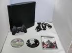 PS3 Slim Console 120 GB + Dualshock 3 Controller + Gratis 4, Gebruikt, Overige genres, 2 spelers, Ophalen of Verzenden