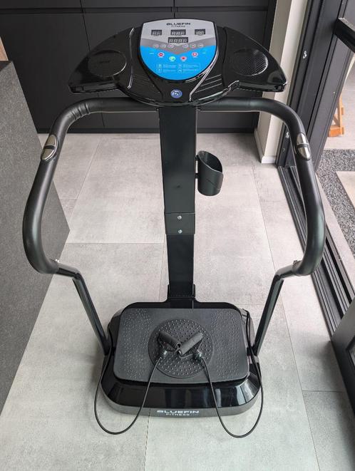Bluefin Fitness trilplaat, Sport en Fitness, Fitnessapparatuur, Zo goed als nieuw, Trilplaat, Armen, Benen, Borst, Buik, Rug, Ophalen