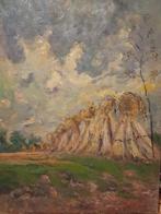 Schilderij M.VAN DEN BEMPT    50x40  "Het hooi", Ophalen of Verzenden