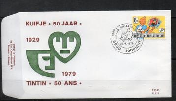 Année 1979 : FDC 1944 - Tintin/Kuifje - Obli Jodoigne disponible aux enchères