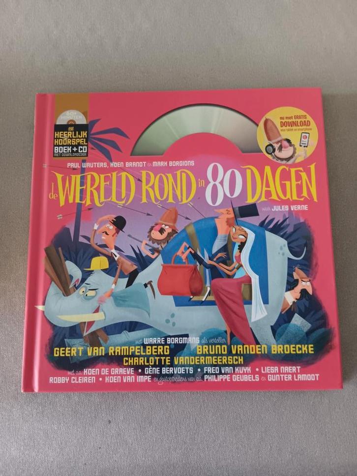 Het geluidshuis - De wereld rond in 80 dagen, Boeken, Kinderboeken | Jeugd | onder 10 jaar, Ophalen of Verzenden