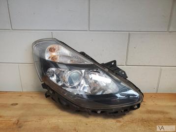 Renault Clio 3 facelift koplamp 2009 - 2013 zwart met lens beschikbaar voor biedingen