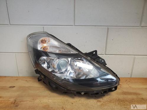 Renault Clio 3 facelift koplamp 2009 - 2013 zwart met lens, Auto-onderdelen, Verlichting, Renault, Gebruikt, Ophalen of Verzenden