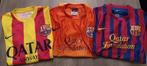 Lot de 3 Maillots vareuses Barcelone Barça Barcelona, Enlèvement ou Envoi, Utilisé, Maillot