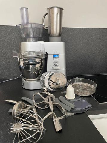 Kenwood Cooking Chef avec induction, pétrissage, hachage,..., Electroménager, Résiste au lave-vaisselle, Comme neuf, Enlèvement