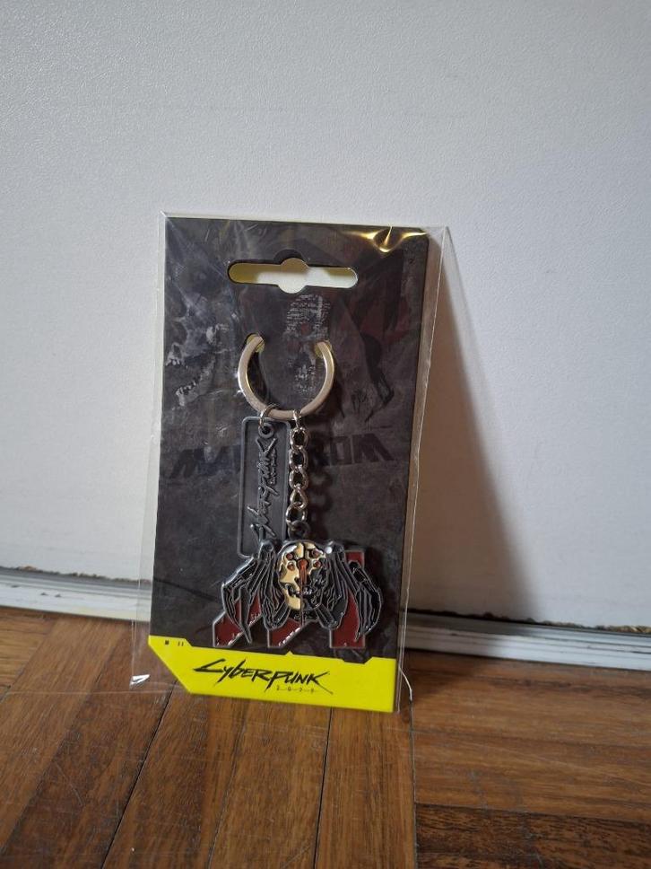 Cyberpunk 2077 Maelstrom pendant promo Sleutelhanger, Verzamelen, Poppetjes en Figuurtjes, Nieuw, Ophalen of Verzenden