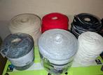 6 klossen nieuwe textielgaren 4,500 gram + hak 10, Ophalen of Verzenden, Nieuw, Breien of Haken, Wol of Garen