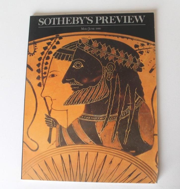 Aperçu du catalogue Sotheby's, mai/juin 1990, objets divers, Collections, Marques & Objets publicitaires, Utilisé, Ustensile, Enlèvement ou Envoi