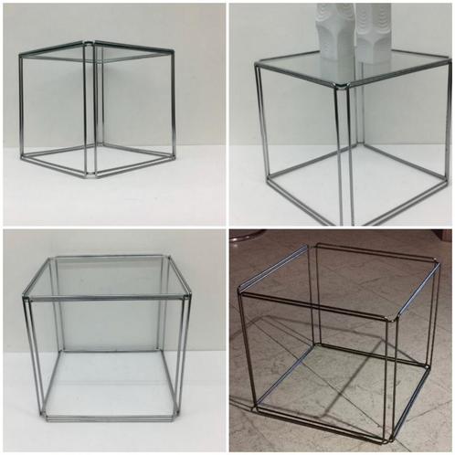 Vintage design salontafel, Huis en Inrichting, Tafels | Salontafels, Gebruikt, Minder dan 50 cm, Minder dan 50 cm, Minder dan 50 cm