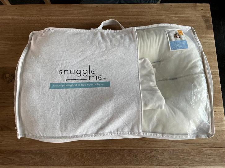 Originele Snuggle Me Organic inclusief 2 hoezen + opbergtas!, Kinderen en Baby's, Kinderspulletjes, Zo goed als nieuw, Ophalen