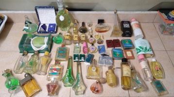 Lot anciens parfums vintage échantillons 