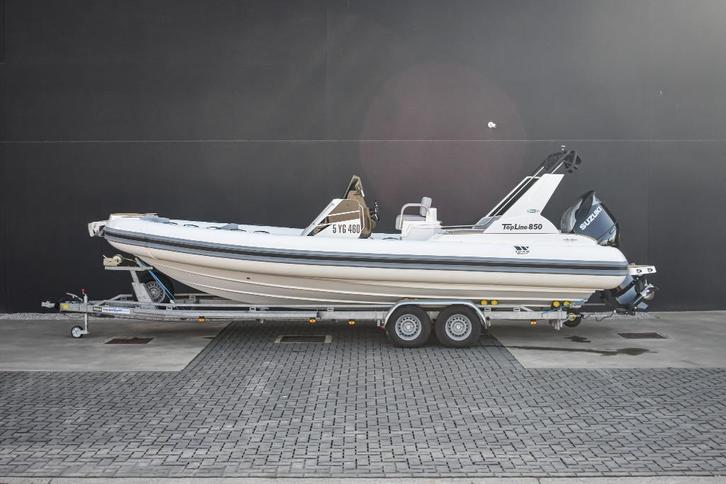 Tiger Marine 850, Watersport en Boten, Rubberboten, Zo goed als nieuw, Overige merken, Overige materialen, 200 pk of meer, Benzine