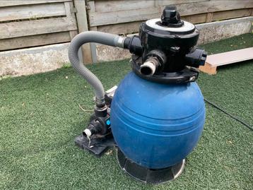 Zandfilter met pomp beschikbaar voor biedingen