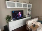 Meuble TV + meuble haut + colonne, Maison & Meubles, Enlèvement, Comme neuf
