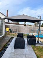 Parasol met verlichting, Tuin en Terras, Ophalen, Zo goed als nieuw