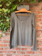 Tshirt  lange mouwen Maison Scotch maat 1 (=medium) -, Kleding | Dames, T-shirts, Ophalen, Grijs