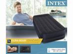 Intex luchtmatras met ingebouwde pomp 99cm x 191cm, Caravans en Kamperen, Luchtbedden, Ophalen, Ingebouwde pomp, Gebruikt, 1-persoons
