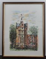 Schilderij de Toren Rotselaar, Antiek en Kunst, Kunst | Schilderijen | Modern, Ophalen