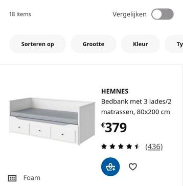 Slaapbank  beschikbaar voor biedingen