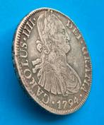 Mexico  8 Reales 1794  Charles llll, Ophalen of Verzenden, Midden-Amerika, Losse munt, Zilver