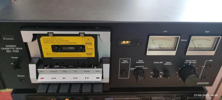 SANSUI DECK K7 SC-110, Audio, Tv en Foto, Cassettedecks, Ophalen