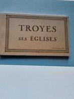 Boekje 15 ansichtkaarten van Troyes en zijn kerken Ed.Harmig, Ophalen of Verzenden, 1940 tot 1960, Ongelopen, Gebouw