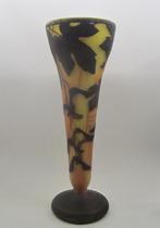 Antiek cameo glazen Daum Nancy esdoorn ca 1910, Antiek en Kunst, Verzenden